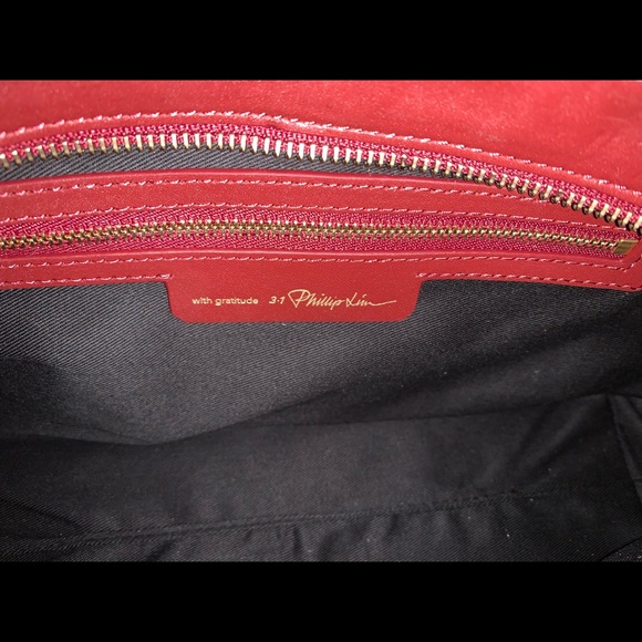 Authentic 3.1 Phillip Lim Odita Lattice Leather Pouch - Picture 5 of 5